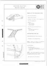 Preview for 586 page of PEUGEOT 504 Convertible 1970 Workshop Manual