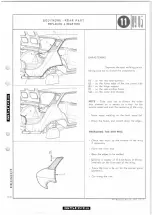 Preview for 588 page of PEUGEOT 504 Convertible 1970 Workshop Manual