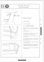 Preview for 589 page of PEUGEOT 504 Convertible 1970 Workshop Manual