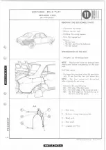 Preview for 594 page of PEUGEOT 504 Convertible 1970 Workshop Manual