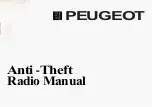 Preview for 1 page of PEUGEOT B80911641A Manual