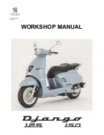 Предварительный просмотр 1 страницы PEUGEOT Django 125 Workshop Manual