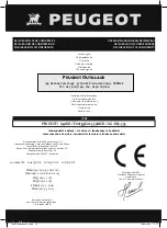 Preview for 14 page of PEUGEOT EnergyCut-355 MCB Using Manual