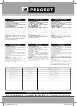 Preview for 26 page of PEUGEOT EnergyDrill-18V20 Manual