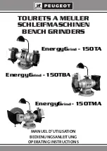 PEUGEOT EnergyGrind-150TA Operating Instructions Manual preview