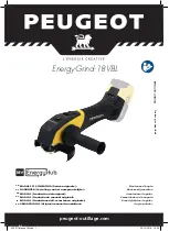 Preview for 1 page of PEUGEOT EnergyGrind-18VBL Using Manual