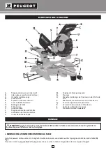 Preview for 9 page of PEUGEOT EnergySaw 254DB Operating Instructions Manual