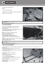 Preview for 31 page of PEUGEOT EnergySaw 254DB Operating Instructions Manual