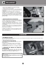 Preview for 55 page of PEUGEOT EnergySaw 254DB Operating Instructions Manual