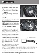 Preview for 103 page of PEUGEOT EnergySaw 254DB Operating Instructions Manual