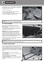 Preview for 113 page of PEUGEOT EnergySaw 254DB Operating Instructions Manual