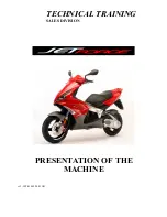 PEUGEOT JET Force 125 Technical Training Manual preview