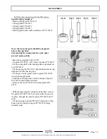 Предварительный просмотр 17 страницы PEUGEOT MOTOR ENGINE Workshop Manual