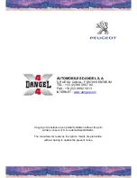 Предварительный просмотр 36 страницы PEUGEOT PARTNER 4x4 DANGEL Instructions For Use And Maintenance Manual