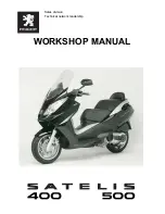 Preview for 1 page of PEUGEOT Satelis 400 Workshop Manual