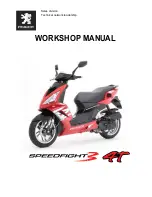 Предварительный просмотр 1 страницы PEUGEOT SPEEDFIGHT 3 RS Workshop Manual