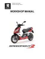 PEUGEOT Speedfight3 LC Workshop Manual preview