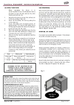 Preview for 20 page of Pevex BRIGHTWELL 400 P Installation & Operating Instructions Manual