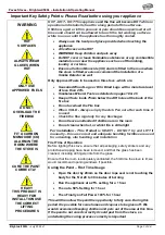 Preview for 3 page of Pevex BRIGHTWELL 500 L Installation & Operating Instructions Manual