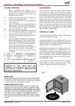 Preview for 20 page of Pevex BRIGHTWELL 500 L Installation & Operating Instructions Manual