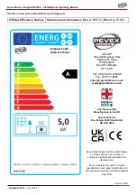 Preview for 29 page of Pevex BRIGHTWELL 500 L Installation & Operating Instructions Manual