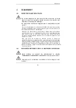 Preview for 22 page of PEWA Amprobe ACF3000 AK Operating Instructions Manual