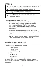 Preview for 9 page of PEWA Amprobe AM-TMA5 User Manual