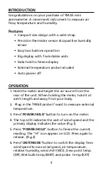 Preview for 10 page of PEWA Amprobe AM-TMA5 User Manual