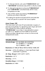 Preview for 11 page of PEWA Amprobe AM-TMA5 User Manual