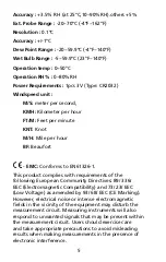 Preview for 12 page of PEWA Amprobe AM-TMA5 User Manual