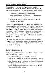 Preview for 13 page of PEWA Amprobe AM-TMA5 User Manual