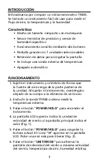 Preview for 66 page of PEWA Amprobe AM-TMA5 User Manual