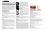 Предварительный просмотр 1 страницы PEWA AMPROBE IR610A Operating Instructions Manual