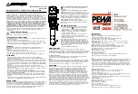 Предварительный просмотр 4 страницы PEWA AMPROBE IR610A Operating Instructions Manual