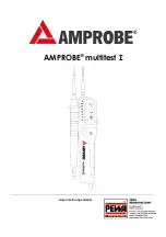 PEWA AMPROBE multitest S Operating Instructions Manual preview