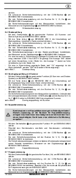 Preview for 9 page of PEWA BENNING MM 6 Operating Manual