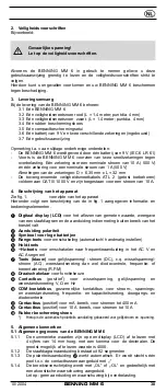 Preview for 32 page of PEWA BENNING MM 6 Operating Manual