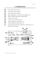 Preview for 5 page of PEWA Chauvin Arnoux C.A 6423 User Manual