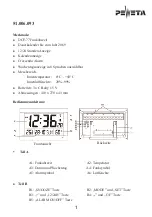 Preview for 1 page of Peweta 51.006.093 Manual