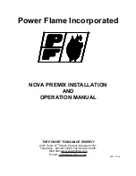 PF NPM15-10-120 Installation And Operation Manual preview