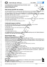 Предварительный просмотр 2 страницы PFAFF silberblau 034527131 Operating Instructions Manual