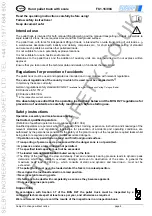 Предварительный просмотр 8 страницы PFAFF silberblau 034527131 Operating Instructions Manual