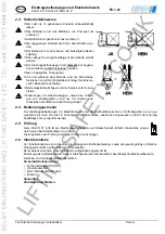 Предварительный просмотр 3 страницы PFAFF silberblau 034533008 Operating Instructions Manual