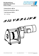 PFAFF silberblau Beta Silverline Operating Instructions Manual preview