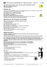 Предварительный просмотр 7 страницы PFAFF silberblau COLUMBUS McKINNON 030272015 Translated Operating Instructions