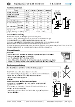 Предварительный просмотр 4 страницы PFAFF silberblau MH 100 Operating Instructions Manual