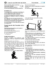 Предварительный просмотр 8 страницы PFAFF silberblau MH 100 Operating Instructions Manual