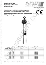 PFAFF silberblau SILVERLINE 030867050 Operating Instructions Manual предпросмотр