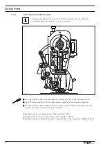 Preview for 6 page of Pfaff 3806-12/22 Adjustment Manual