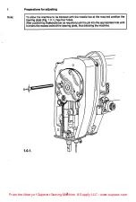 Предварительный просмотр 4 страницы Pfaff 418 Series Service Manual